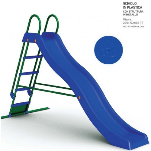 Scivolo giardino 285 - scivolo, cm