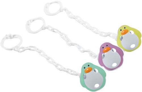 Clip con catenella - , per